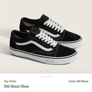 Vans Old Skool Black and White Shoes